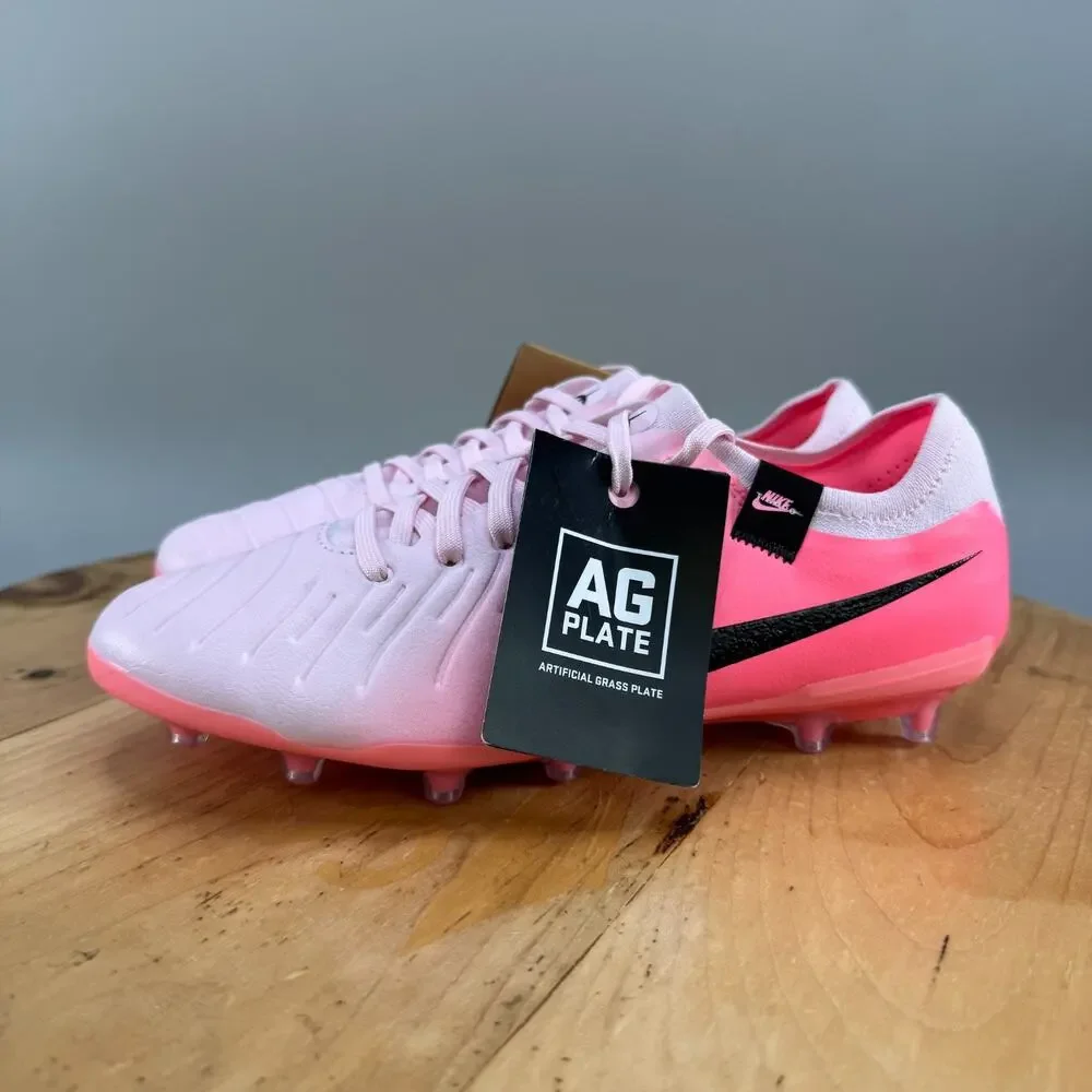 Mens 6.5 /‎ 8W - Nike Tiempo Legend 10 PRO AG Soccer Cleats Pink DV4334-601 NEW